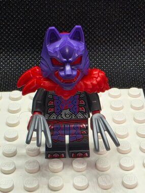 LEGO Ninjago Dragons Rising Wolf Mask General Minifigure NJO0916 New
